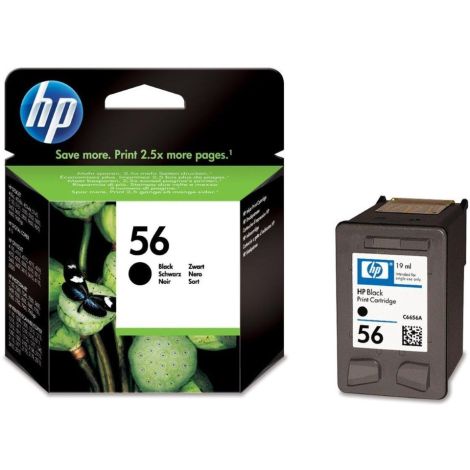 Cartridge HP 56 (C6656AE), černá (black), originál