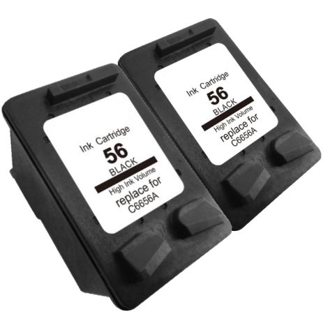 Cartridge HP 56 (C9502AE), dvojbalení, černá (black), alternativní