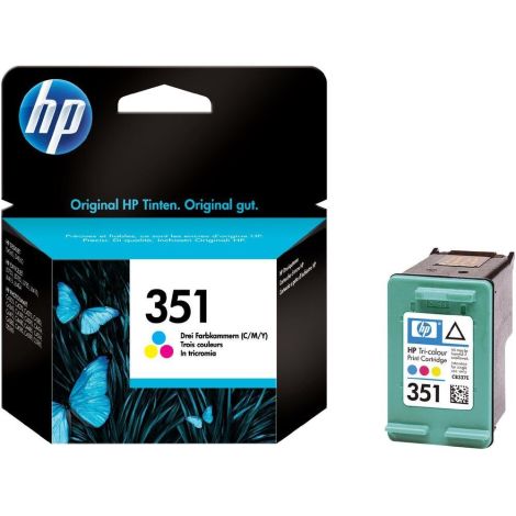 Cartridge HP 351 (CB337EE), barevná (tricolor), originál