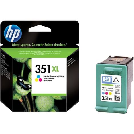 Cartridge HP 351 XL (CB338EE), barevná (tricolor), originál