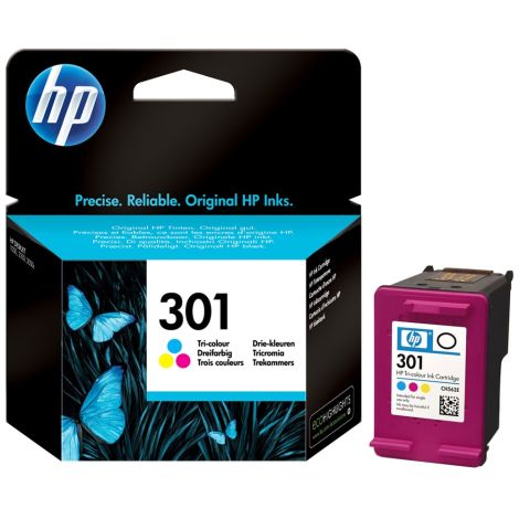 Cartridge HP 301 (CH562EE), barevná (tricolor), originál