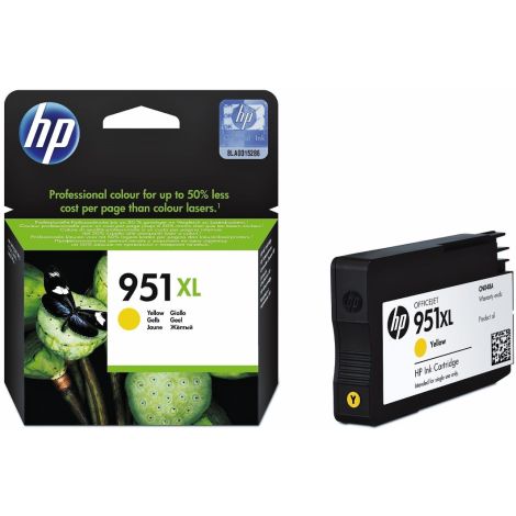 Cartridge HP 951 XL (CN048AE), žlutá (yellow), originál