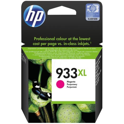 Cartridge HP 933 XL (CN055AE), purpurová (magenta), originál