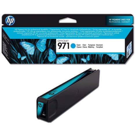 Cartridge HP 971 (CN622AE), azurová (cyan), originál