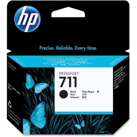 Cartridge HP 711 XL (CZ133A), černá (black), originál