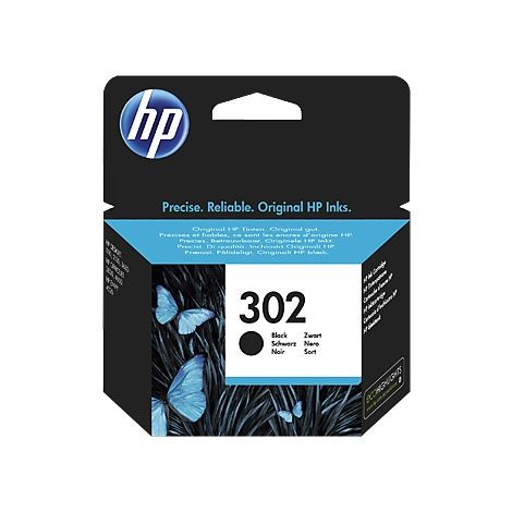 Cartridge HP 302 (F6U66AE), černá (black), originál