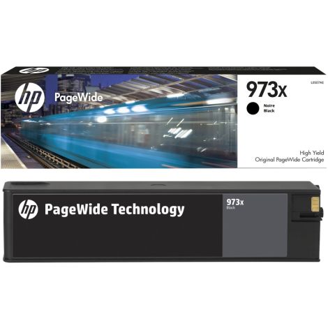 Cartridge HP 973X, L0S07AE, černá (black), originál