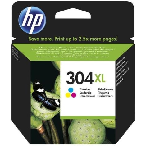 Cartridge HP 304 XL (N9K07AE), barevná (tricolor), originál