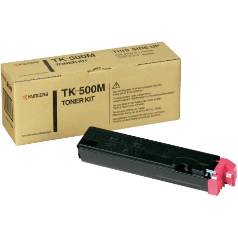 Toner Kyocera TK-500M, purpurová (magenta), originál