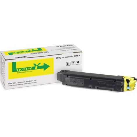 Toner Kyocera TK-5140Y, žlutá (yellow), originál