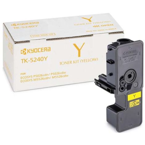 Toner Kyocera TK-5240Y, 1T02R7ANL0, žlutá (yellow), originál