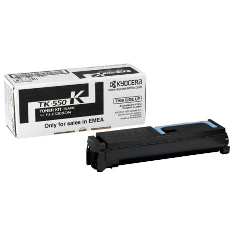 Toner Kyocera TK-550K, černá (black), originál