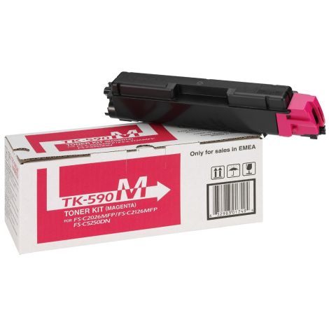 Toner Kyocera TK-590M, purpurová (magenta), originál