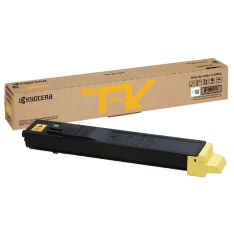 Toner Kyocera TK-8115Y, 1T02P3ANL0, žlutá (yellow), originál