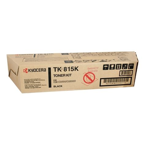 Toner Kyocera TK-815K, černá (black), originál