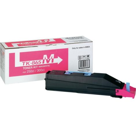 Toner Kyocera TK-865M, purpurová (magenta), originál