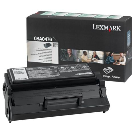 Toner Lexmark 08A0476 (E320, E322), černá (black), originál