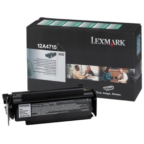 Toner Lexmark 12A4715 (X422), černá (black), originál