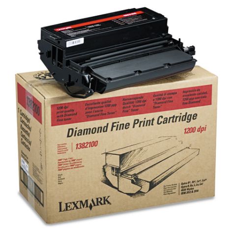 Toner Lexmark 1382100 (Optra plus), černá (black), originál