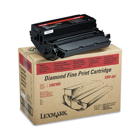 Toner Lexmark 1382150 (Optra plus), černá (black), originál