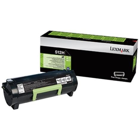 Toner Lexmark 512H, 51F2H00 (MS312, MS415), černá (black), originál