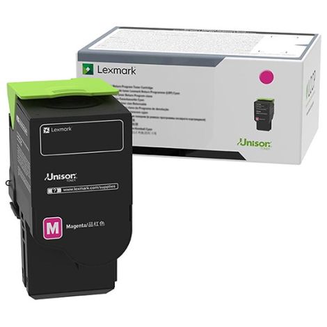 Toner Lexmark C240X30 (C2425, MC2425), purpurová (magenta), originál