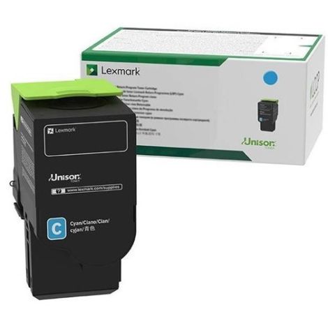 Toner Lexmark C242XC0 (MC2640, C2535, C2425, MC2425, MC2535), azurová (cyan), originál