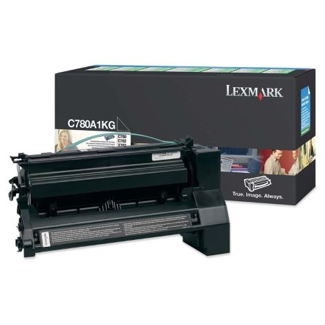 Toner Lexmark C780A1CG (C780, C782, X782), azurová (cyan), originál