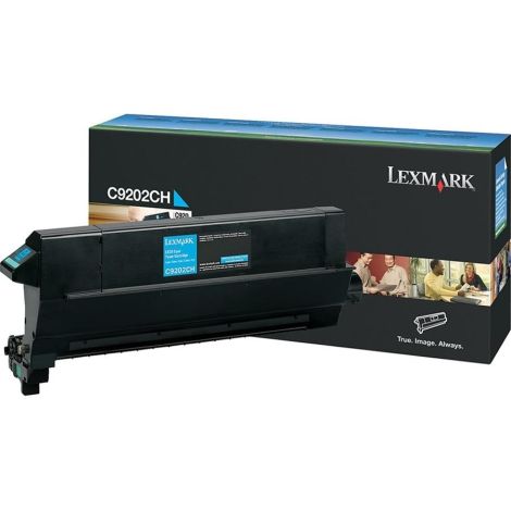 Toner Lexmark C9202CH (C920), černá (black), originál