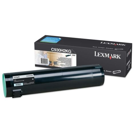 Toner Lexmark C930H2KG (C935), černá (black), originál