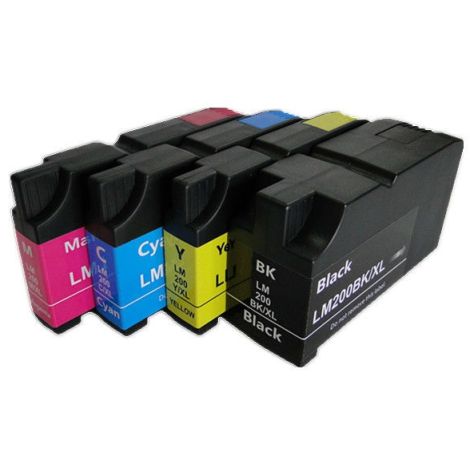 Cartridge Lexmark no. 210 XL, CMYK, čtyřbalení, multipack, alternativní