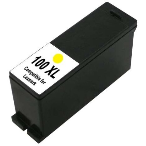 Cartridge Lexmark 14N1071E no. 100 XL, žlutá (yellow), alternativní