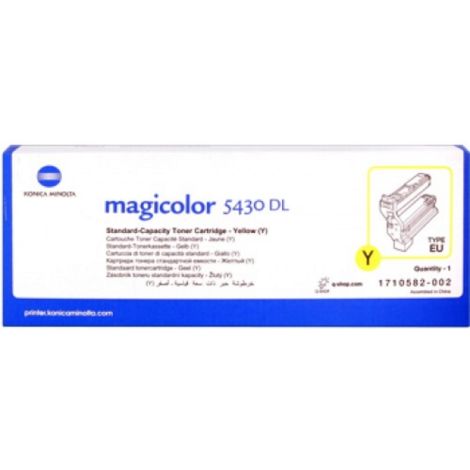 Toner Konica Minolta 4539132, 1710582002 (MagiColor 5430), žlutá (yellow), originál