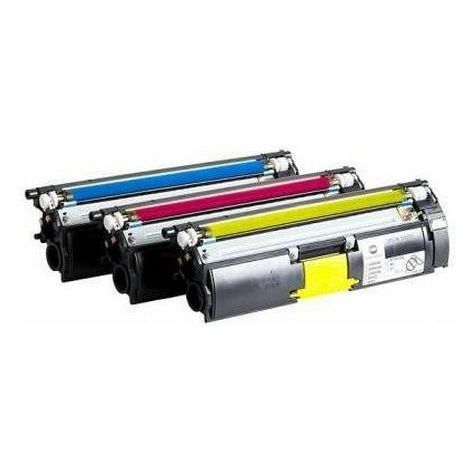 Toner Konica Minolta A00W012, 1710595001 (MagiColor 2400, 2500), CMY, trojbalení, multipack, alternativní