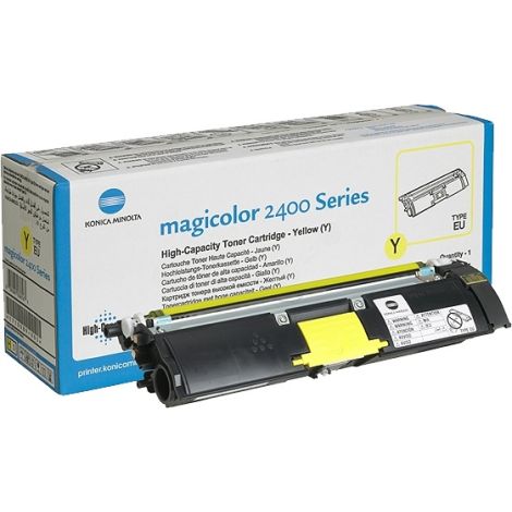 Toner Konica Minolta A00W132, 1710589005 (MagiColor 2400, 2500), žlutá (yellow), originál