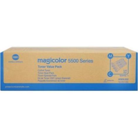 Toner Konica Minolta A06VJ52 (MagiColor 5540), CMY, trojbalení, multipack, originál