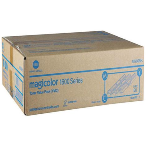 Toner Konica Minolta A0V30NH (1600, 1650, 1680, 1690), CMY, trojbalení, multipack, originál