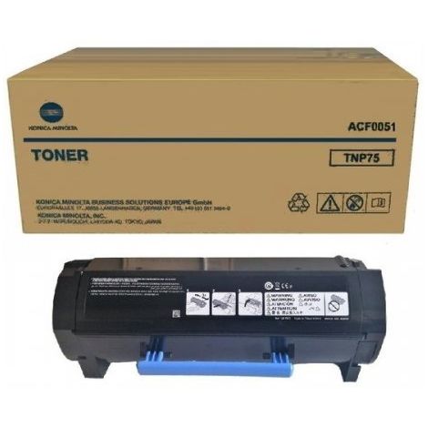 Toner Konica Minolta TNP75, ACF0051, černá (black), originál