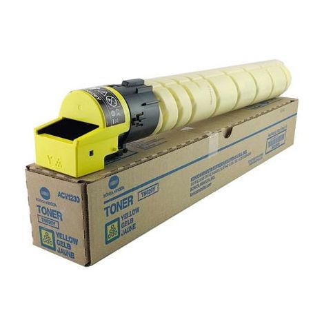 Toner Konica Minolta TN626Y, ACV1250, žlutá (yellow), originál