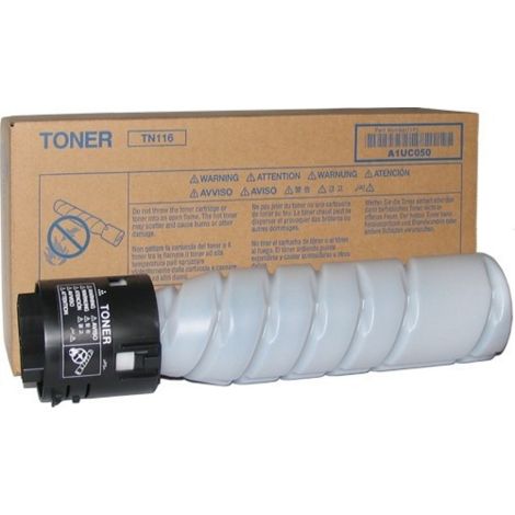 Toner Konica Minolta TN116, A1UC050, dvojbalení, černá (black), originál