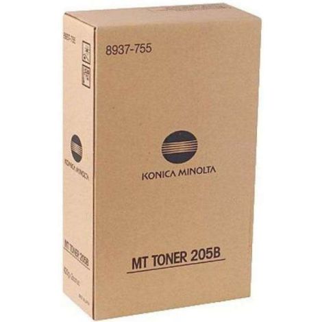 Toner Konica Minolta TN205B, 8937755, dvojbalení, černá (black), originál