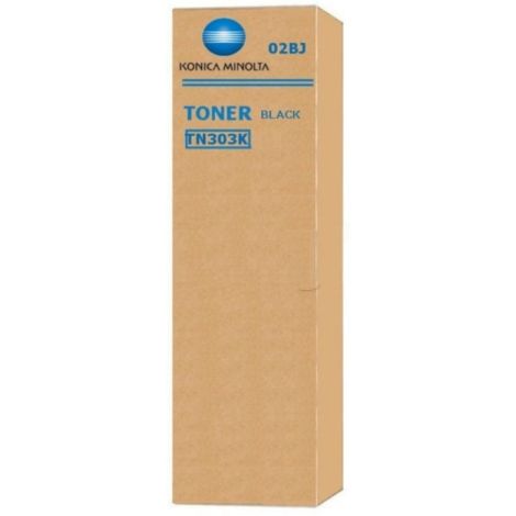 Toner Konica Minolta TN303B, 8937749, dvojbalení, černá (black), originál