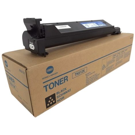 Toner Konica Minolta TN312K, 8938705, černá (black), originál