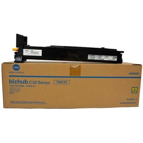 Toner Konica Minolta TN313Y, A06V254, žlutá (yellow), originál