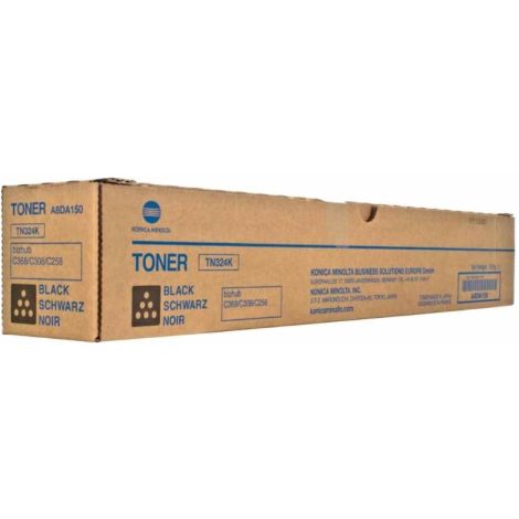 Toner Konica Minolta TN324K, A8DA150, černá (black), originál