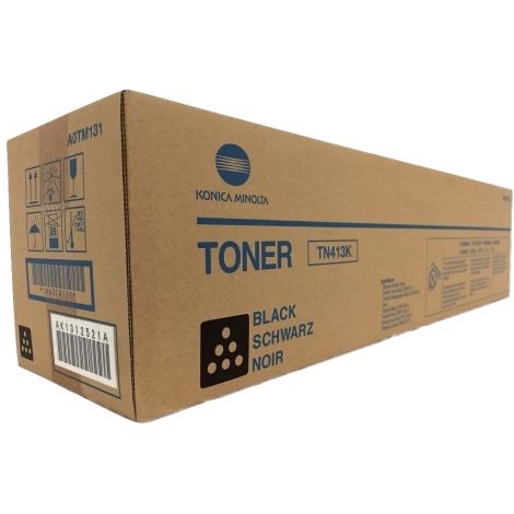 Toner Konica Minolta TN413K, A0TM151, černá (black), originál