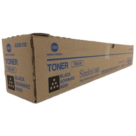 Toner Konica Minolta TN512K, A33K152, černá (black), originál