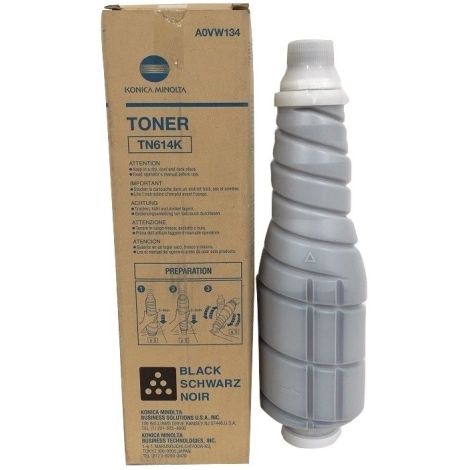 Toner Konica Minolta TN614K, A0VW154, černá (black), originál