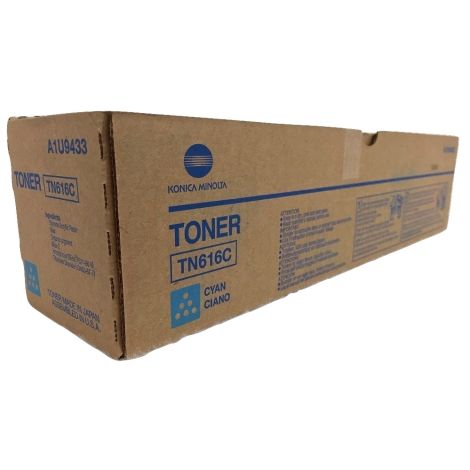 Toner Konica Minolta TN616C-L, A1U9452, azurová (cyan), originál