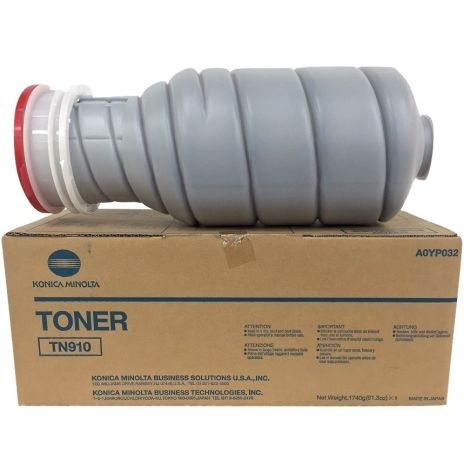 Toner Konica Minolta TN910, A0YP052, černá (black), originál